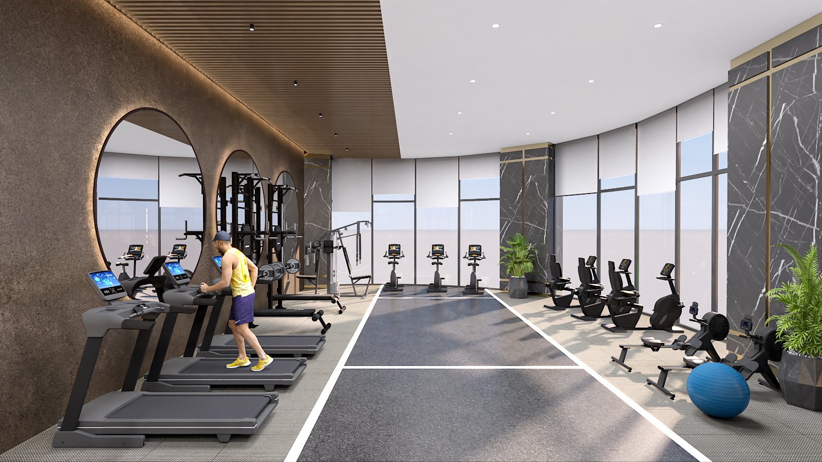 State-of-the-Art Gym & Fitness Center